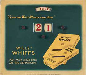 Publicidad de Wills Whiffs
