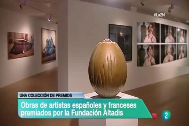 La colección Premios Altadis permanecerá expuesta en el Ayuntamiento de Logroño durante los próximos 10 años